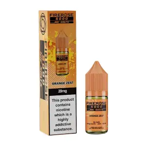 Orange Zest Nic Salt E-Liquid by Firerose 5000 Nic salt 10ml